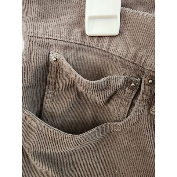J. CREW gray corduroy pants 30"Waist sraight leg classic Loose Fit Preppy - Picture 9 of 9